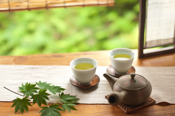 日本茶 © 歌うカメラマン