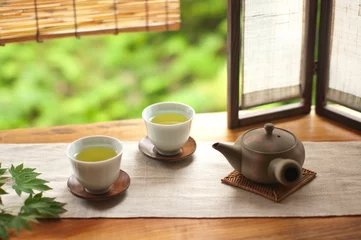 Fotobehang Thee 日本茶