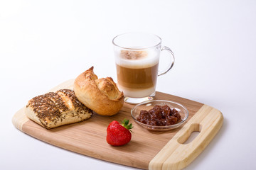 Breakfast with many things