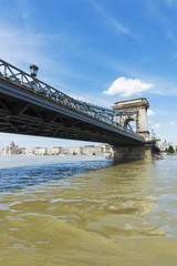 Budapest Chain Bridge day view