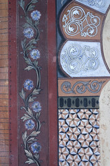 Detail of interior decoration, Mosque in Pljevlja, Montenegro