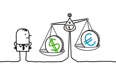 businessman & balance