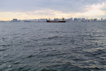 ベイエリア　湾岸　船