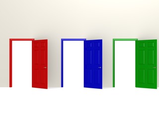 Color doors