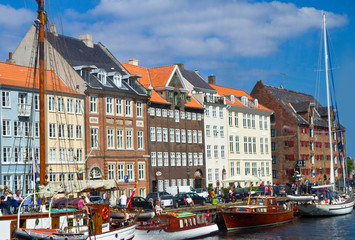 Fototapeta na wymiar Nyhavn in Copenhagen