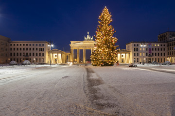 Brandenburger Tor zur Weihnachtszeit