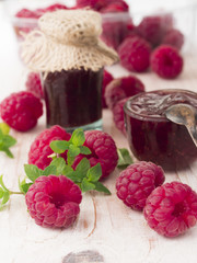 raspberries jam 