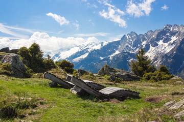 Erholung in den Alpen