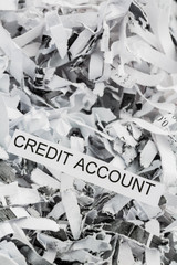Papierschnitzel Credit Account