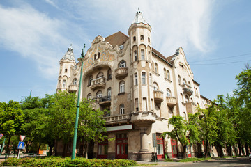 Fototapeta na wymiar Grof pałac w Szeged, Węgry