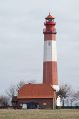 Leuchtturm in Flügge auf Fehmarn, Schleswig-Holstein