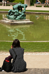 jardin du musée Rodin à Paris