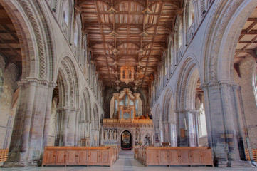 Obraz premium St. Davids Cathedral, Wales, UK