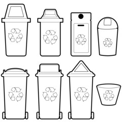 recycle bin   vector