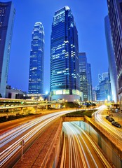 Fototapeta na wymiar Hongkong w Międzynarodowym Centrum Finansowym