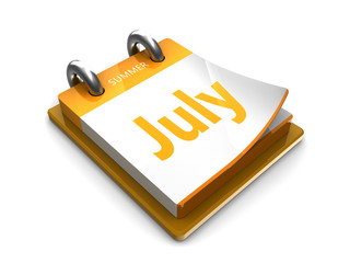 calendar date is july
