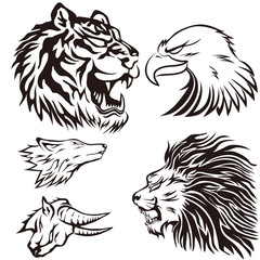 アニマル　タトゥー　デザイン