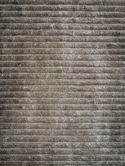 Brown striped fabric background