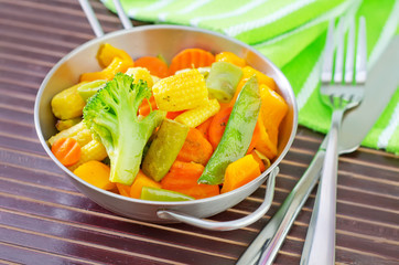 fried vegetables