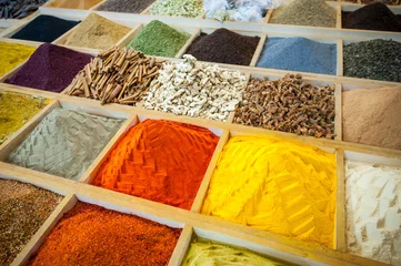 Keuken spatwand met foto Egyptian spice market © YARphotographer