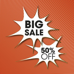 Big sale background