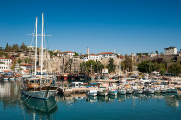 Obraz premium Stara marina w Antalyi