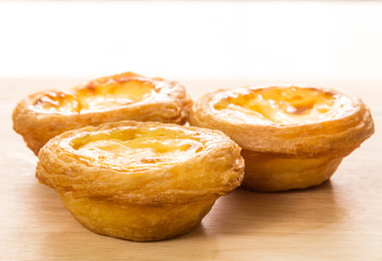 Delicious Hong Kong egg tart
