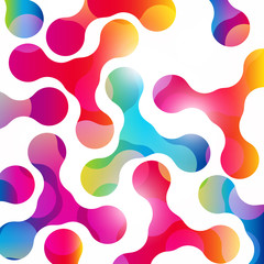 Abstract background with colorful element.