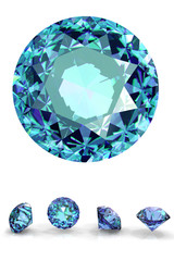 Collection of jewelry gems