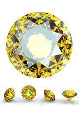 Collection of jewelry gems