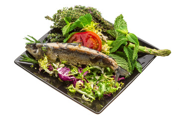 Grilled Herring