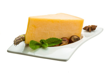 Old hard cheese