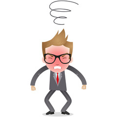 Businessman, furious, angry, upset, mad