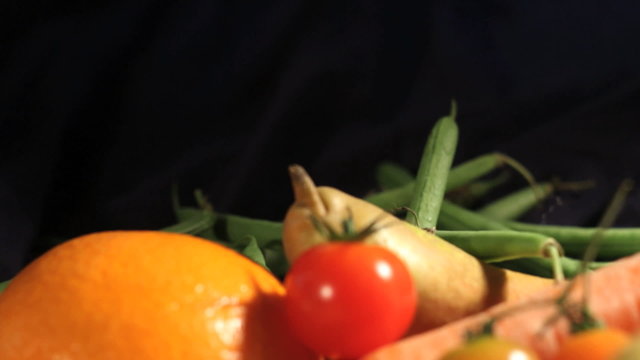 Tracking shot of vegetables. Find similar clips in our portfolio