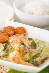 Prawn Molee - Keralan prawn curry with coconut milk