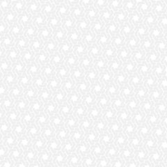 White hexagon seamless retro vector background