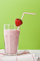 Strawberry milkshake