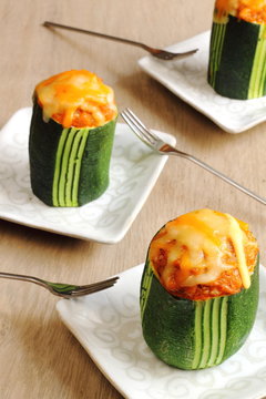 Calabacines rellenos