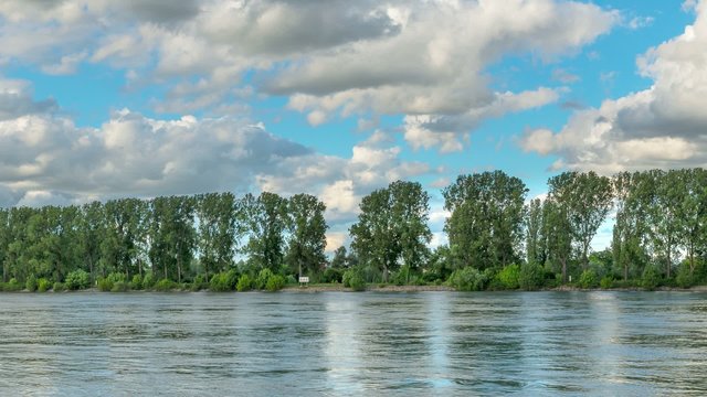 rhein bei worms pano