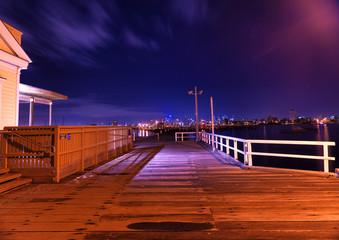 St Kilda Pier at night