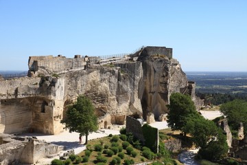 le chateau des baux...