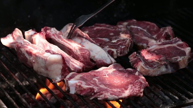 Meat On The Grill