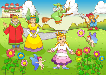 Obraz premium funny fairy tale