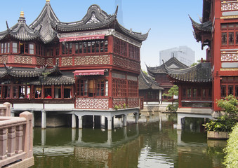 Naklejka premium Teehaus China