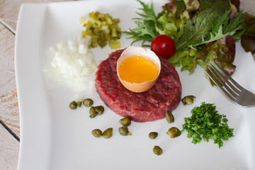 tartare de boeuf