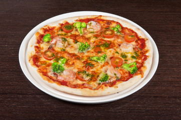 seafood pizza