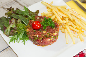 tartare de boeuf