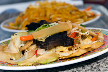 Thai Gemüse, gebraten