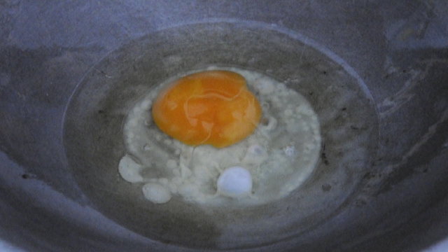 Fired egg