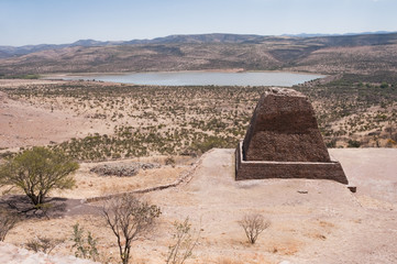 Archaeological site of La Quemada, Zacatecas (Mexico)